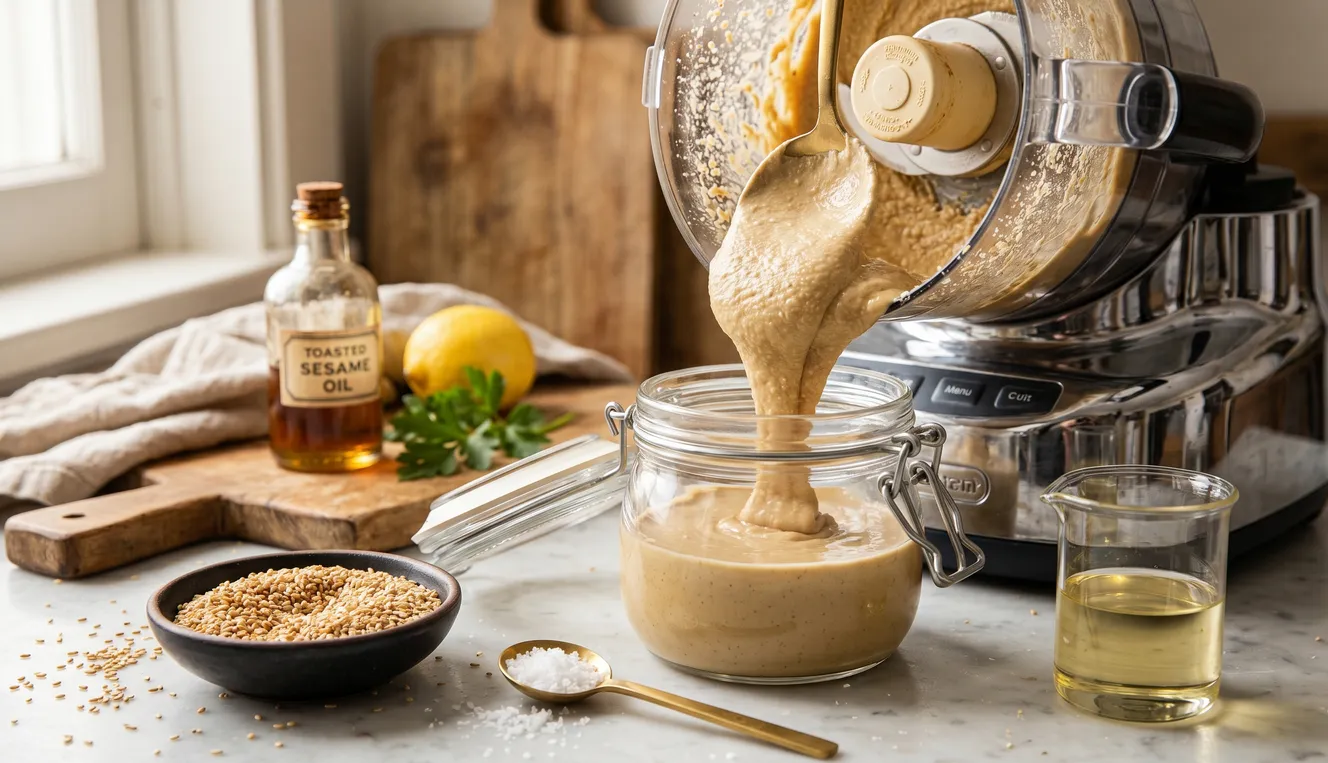 Ma Crème de Sésame Maison : Recette Facile de Pâte de Sésame