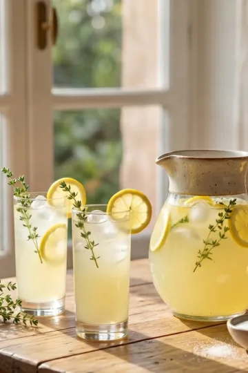 Limonade Maison Rafraîchissante